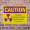 Signmission Radiation & Laser Sign, 10 in H x 14 in W, Plastic, Rectangle OS-2PACK-CR-P-1014-L-10201 - alternate 2